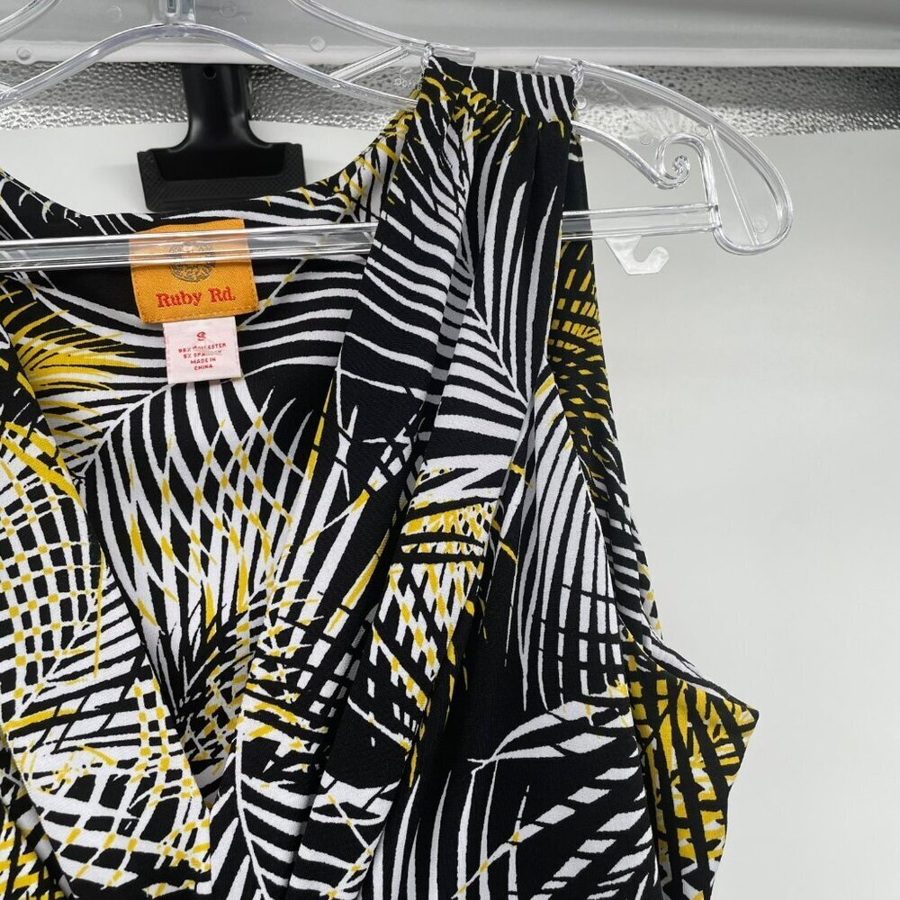 Ruby Rd. Womens Sleevless Maxi Dress Multicolor Print Size Small - Picture 4 of 8